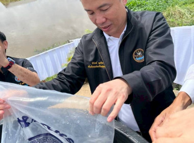 ลงพื้นที่ติดตามการบริหารจัดการน้ำและมอบปัจจัยการผลิตแก่เกษตรกร ... Image 29