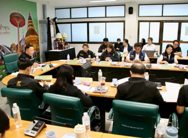 ประชุมติดตามความก้าวหน้าผลการดำเนินงานตามแผนการตรวจราชการ Image 12