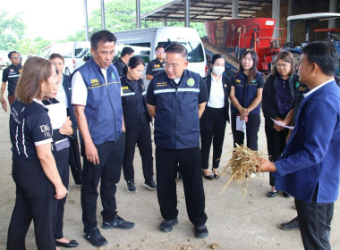 ลงพื้นที่ตรวจราชการและติดตามผลการดำเนินงานตามนโยบายสำคัญของกระทรวงเกษตรและสหกรณ์ ... Image 7