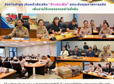 ประชุมคณะกรรมการดำเนินโครงการส่งเสริมและพัฒนาข้าวคุณภาพสูงเพื่อเพิ่มรายได้เกษตรกร ปี 2569 ... Image 10