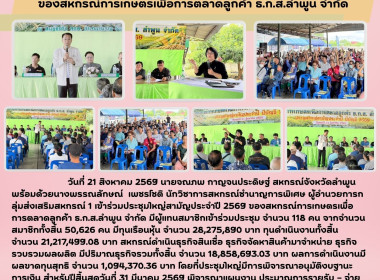 ประชุมใหญ่สามัญประจำปี 2569 ... Image 8