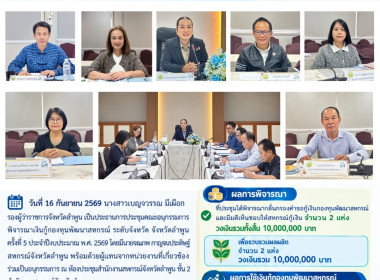 ประชุมคณะอนุกรรมการพิจารณาเงินกู้กองทุนพัฒนาสหกรณ์ ... พารามิเตอร์รูปภาพ 10