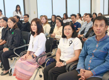 พิธีมอบหนังสืออนุญาตให้ใช้ตราสัญลักษณ์เครื่องหมายบริการสินค้าจังหวัดลำพูน ... พารามิเตอร์รูปภาพ 5