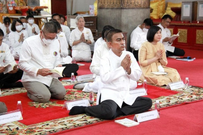 พิธีเจริญพระพุทธมนต์เจริญจิตตภาวนาถวายพระกุศล พารามิเตอร์รูปภาพ 1