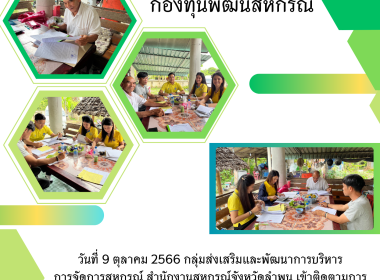 ติดตามการใช้เงินกู้กองทุนพัฒนาสหกรณ์ ณ ... พารามิเตอร์รูปภาพ 6