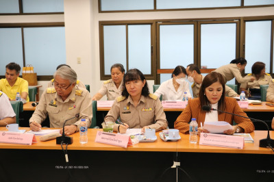 ประชุมคณะกรรมการขับเคลื่อนงานด้านการเกษตรระดับจังหวัดลำพูน พารามิเตอร์รูปภาพ 1