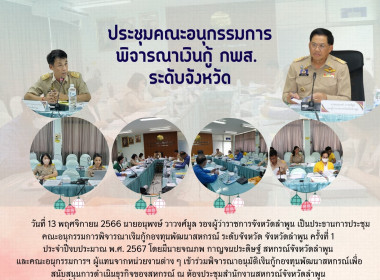 ประชุมคณะอนุกรรมการพิจารณาเงินกู้กองทุนพัฒนาสหกรณ์ ... พารามิเตอร์รูปภาพ 10