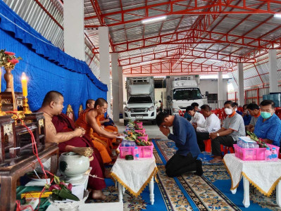 ทำบุญโกดังรวบรวมผลผลิตของสหกรณ์การเกษตรประตูป่า จำกัด Image 1