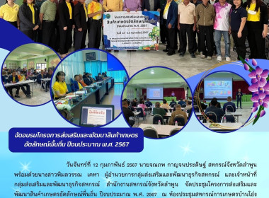 ประชุมโครงการส่งเสริมและพัฒนาสินค้าเกษตรอัตลักษณ์พื้นถิ่น พารามิเตอร์รูปภาพ 18