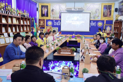เข้าร่วมเป็นเกียรติและให้ข้อมูลสนับสนุนในการรับการประเมินโครงการประกวดโรงเรียนจัดการเรียนรู้การสหกรณ์ ประจำปี 2567 ... Image 1