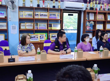 เข้าร่วมเป็นเกียรติและให้ข้อมูลสนับสนุนในการรับการประเมินโครงการประกวดโรงเรียนจัดการเรียนรู้การสหกรณ์ ประจำปี 2567 ... Image 3
