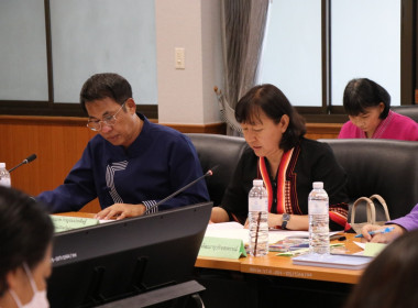 ประชุมคณะทำงานส่งเสริมพัฒนาอาชีพและการตลาด ... Image 3