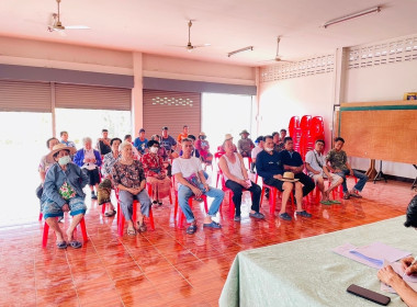 ประชุมกลุ่มสมาชิกสหกรณ์การเกษตรประตูป่า จำกัด Image 2